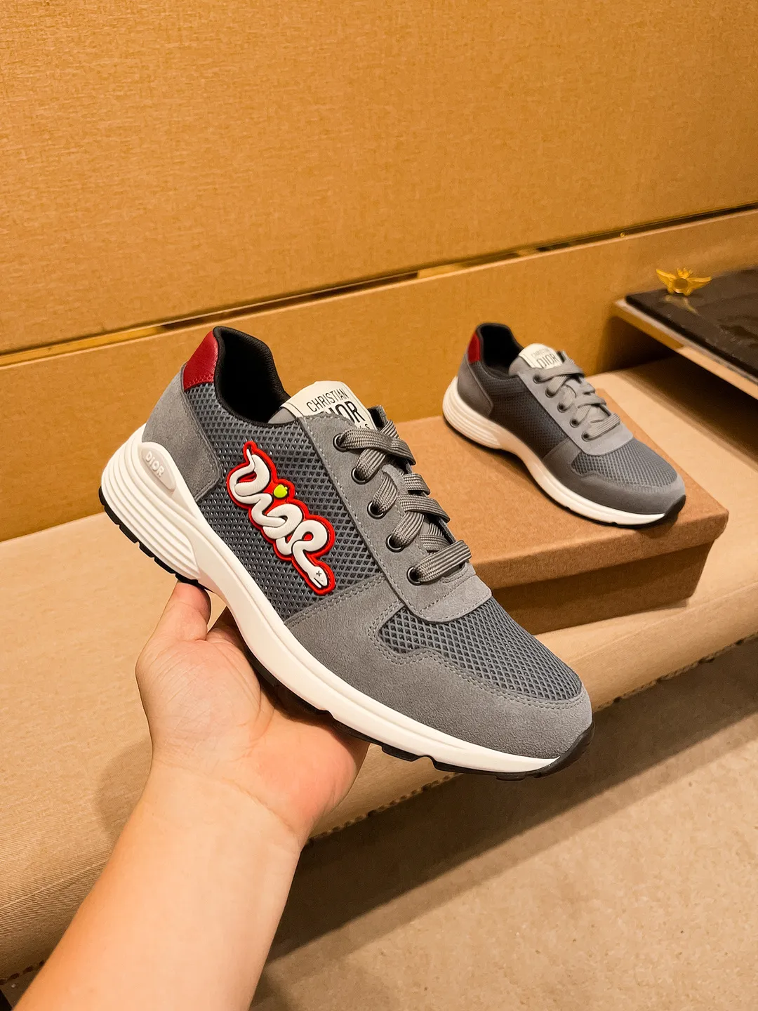 🚘🚘Factory batch 438💰👍[Dior]🔥🔝High-end brand of men's shoes official website 1:1 latest masterpiece: the upper is made of Italian official website original special technical cloth fabric 🔥original comfortable and breathable lining➕original designated non-slip outsole🔥making walking more convenient and comfortable! An exclusive new model, a stunning work, a beautiful 1:1 replica [color] compared to the official quality! Create a fashionable personality to set off your uniqueness! A must-have for trendy men! 🔥, sizes: 38-44. color:.     Multiple colors available🔥